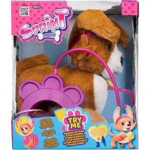 Мягкая игрушка-собака TMTOYS Sprint Корги коричневый SPR 001 - маленькая плюшевая фигурка