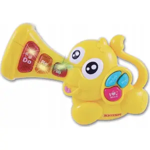 Toy musical elephant BonTempi Muzyczny Słonik (26507) — children's musical toy, model 26507