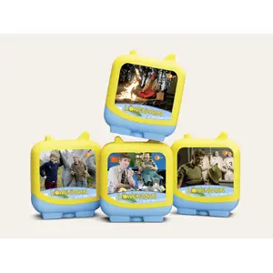 Musical toy Tonies Löwenzahn for ages 5+, blue and yellow