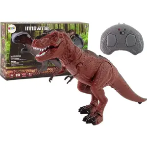 Toy Remote-Controlled Tyrannosaurus Rex by LEANToys — Battery-Powered Dino with Sound (model 12439)
