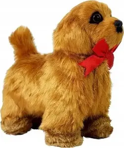 Interactive Remote-Controlled Dog LEANToys model 7249 — brown, moves and barks