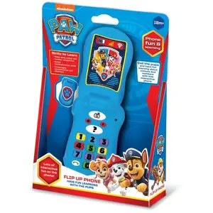Складной телефон Anek PAW PATROL FLIP PHONE DK SE NO FI — детский компактный кнопочный телефон для звонков и SMS