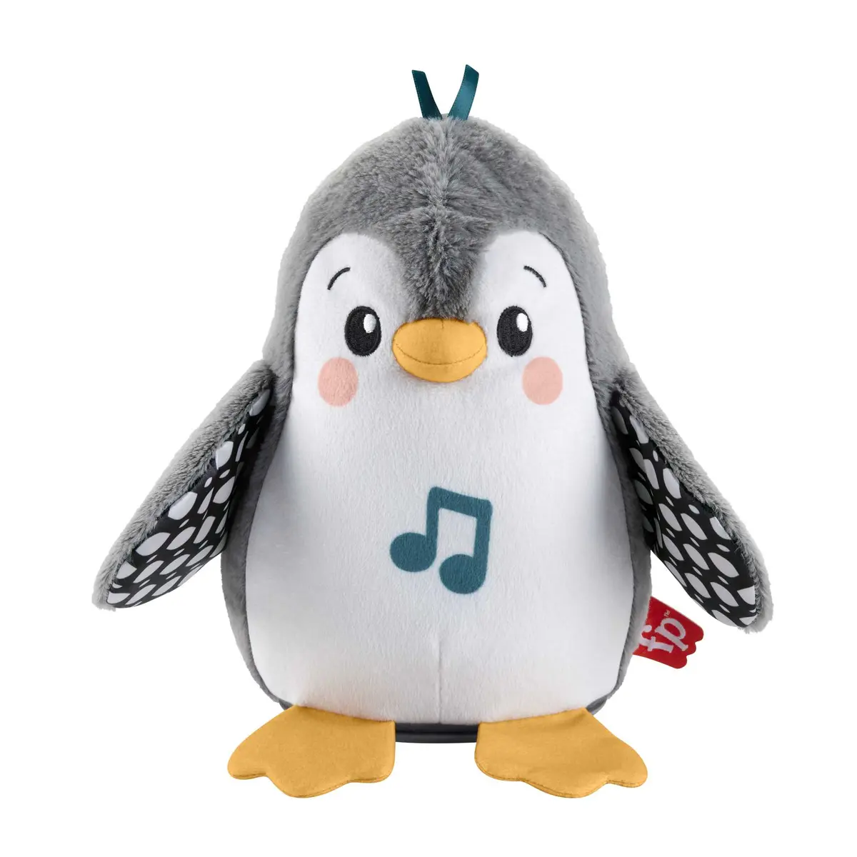 Fisher-Price Plīša mūzikas rotaļlieta jaundzimušajiem Pingvīns