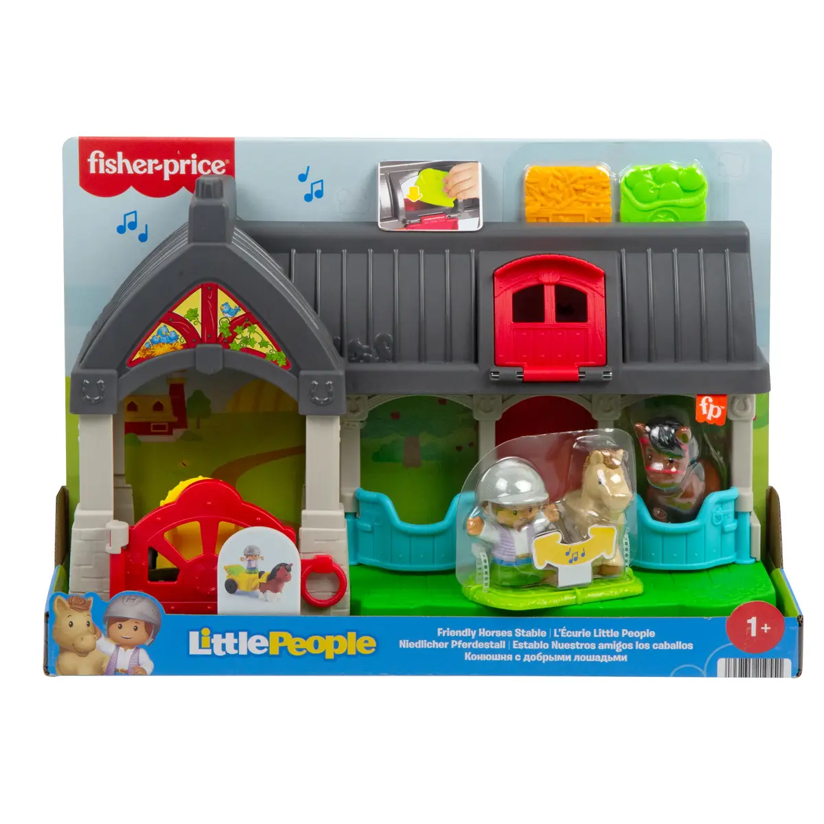 MATTEL Fisher-Price Little People Friendly Horses komplekts Photo 6