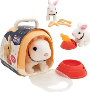 Plush Rabbit with House ASKATO — Soft Toy 'Twój pupilek Zajączek z domkiem'