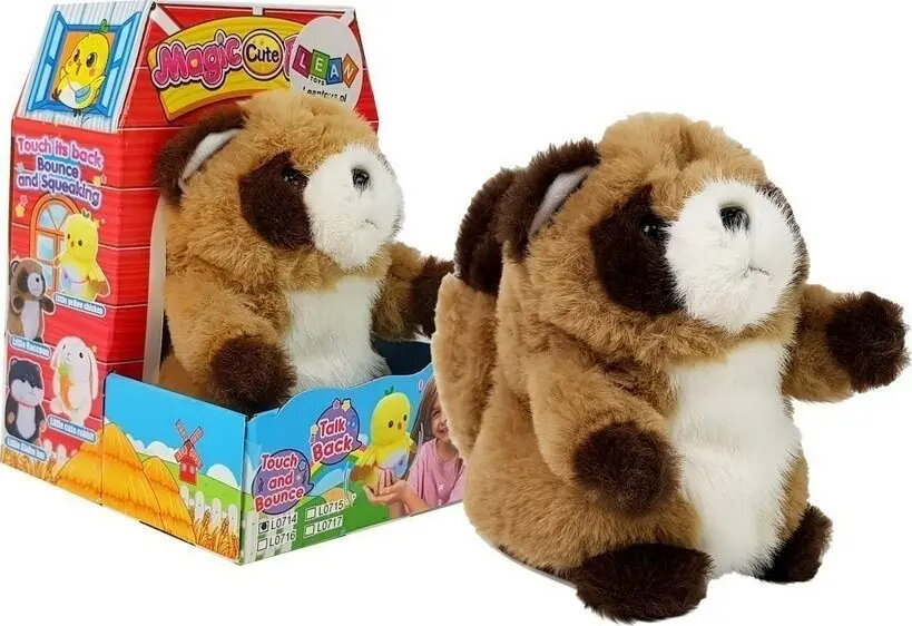 Plīša runājošs jenots LEANToys 7355 —