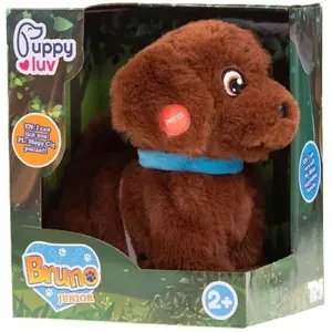 Интерактивная игрушка TMTOYS Puppu Luv Bruno — плюшевый щенок с движением и звуком
