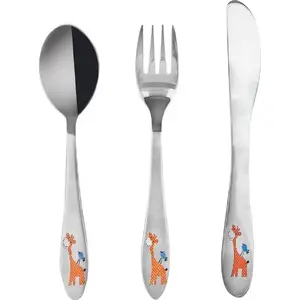 Children's Cutlery Set ORION 3-piece (spoon, fork, knife) universal