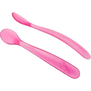 Детские столовые ложки CHICCO 2 шт., розовые