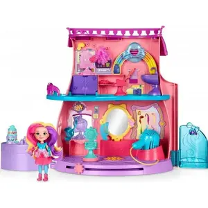 Beauty Salon Playset BARBIE Sunny Day Sunny salon piękności GKT65 — playset for imaginative role play