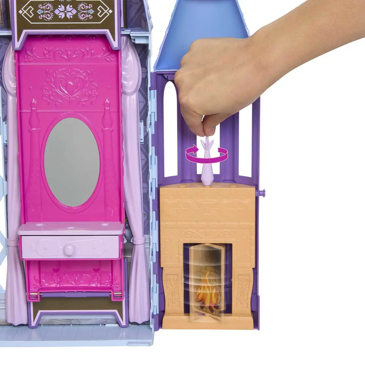 MATTEL Disney Frozen Arendelle Castle with Elsa Doll Photo 3