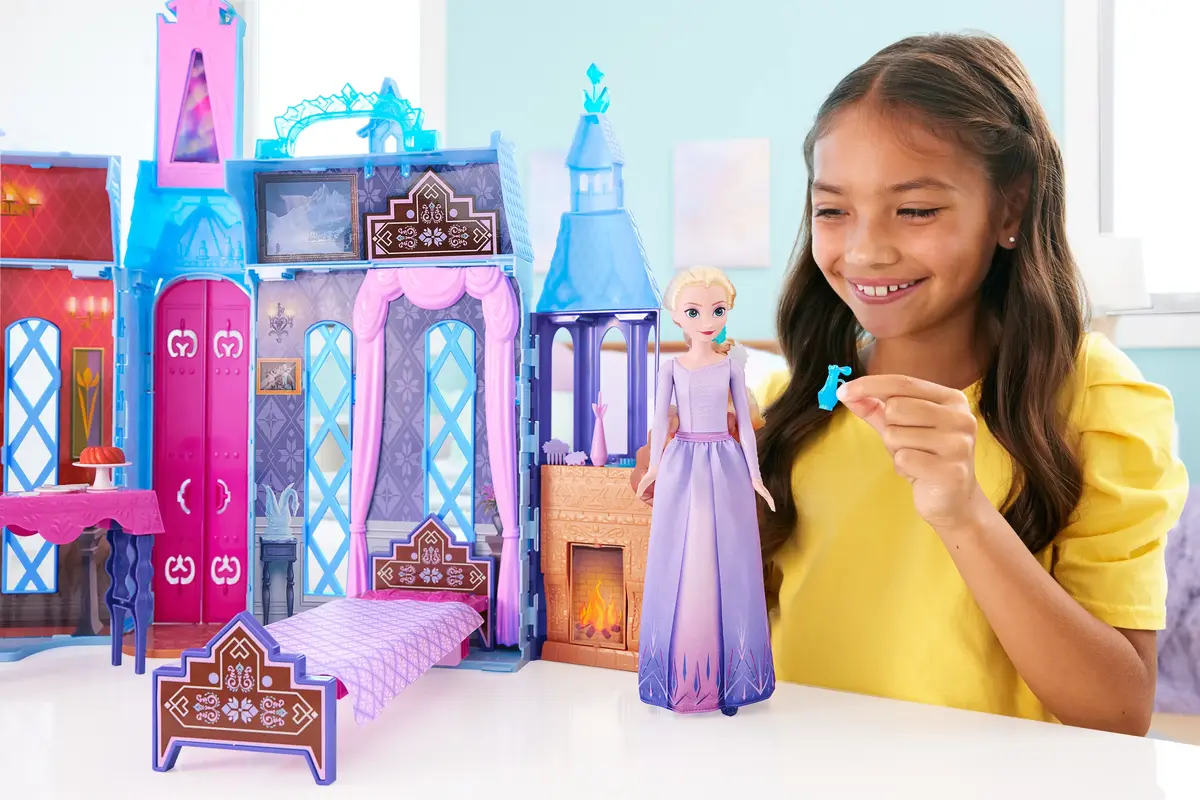 MATTEL Disney Frozen Arendelle Castle with Elsa Doll Photo 8