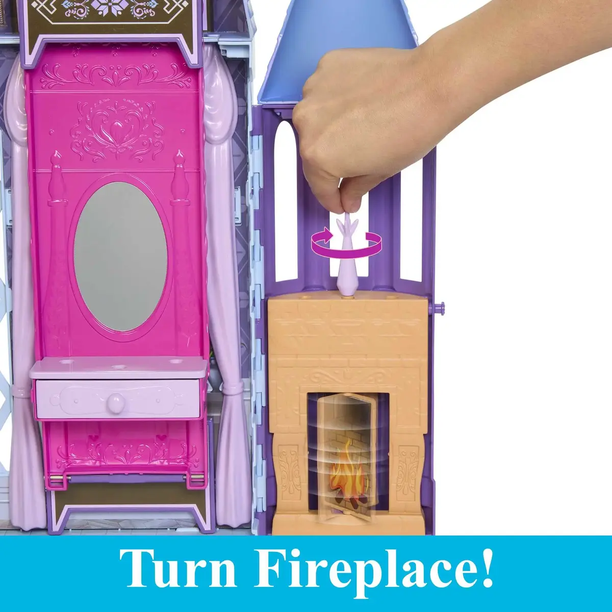 MATTEL Disney Frozen Arendelle Castle with Elsa Doll Photo 9