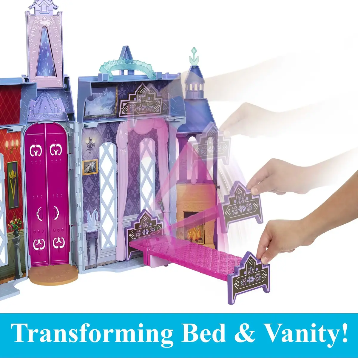 MATTEL Disney Frozen Arendelle Castle with Elsa Doll Photo 10