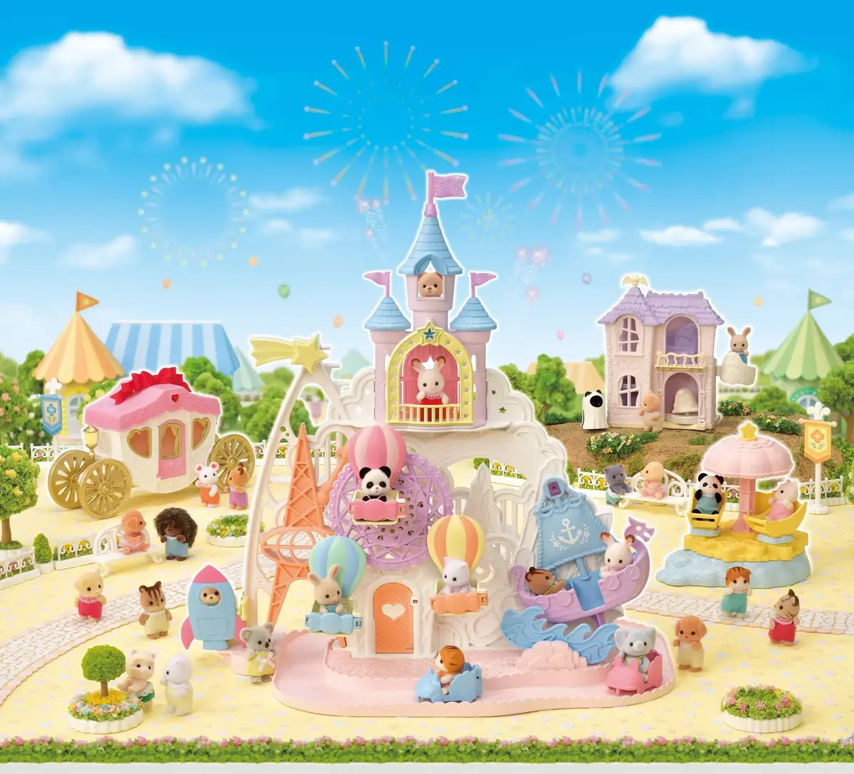 Epoch Sylvanian Families Baby Amusement Park набор Photo 3