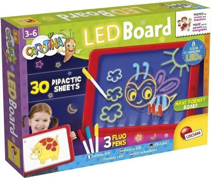 Izglītojoša LED plate Lisciani LISCIANI CAROTINA