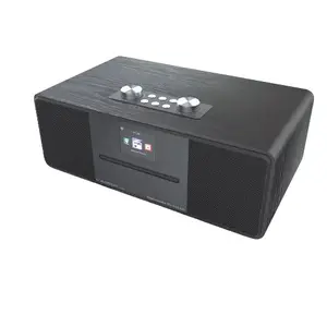 Pārnēsājams digitālais radio Albrecht DR 690 — DAB+, FM, 20 W RMS, 2.8" TFT displejs, austiņu 3.5 mm, melns
