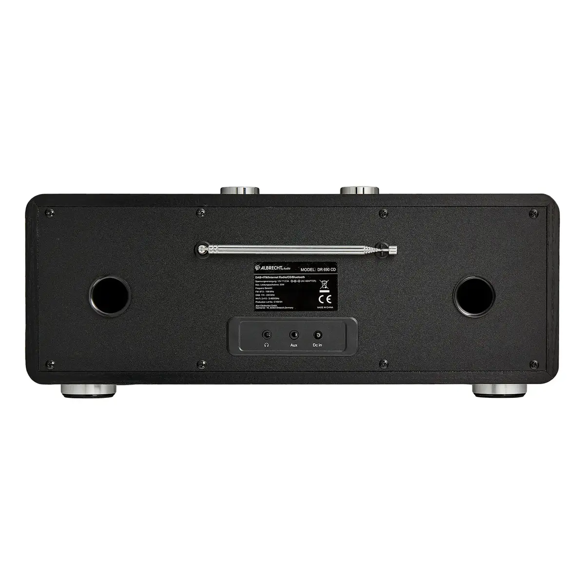 Albrecht DR 690 pārnēsājams digitālais radio Photo 8