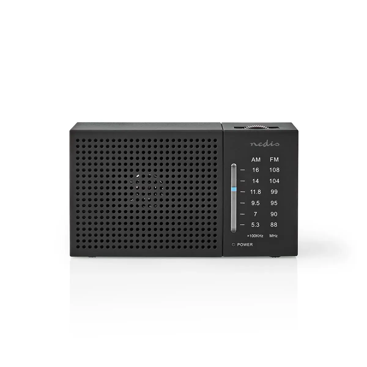 Nedis RDFM1200BK portable analog AM/FM radio Photo 2