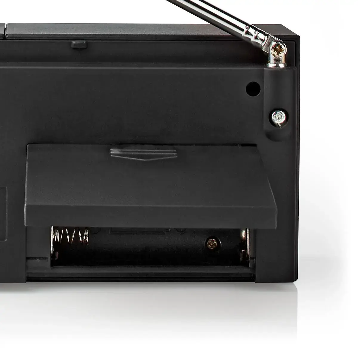 Nedis RDFM1200BK portable analog AM/FM radio Photo 7