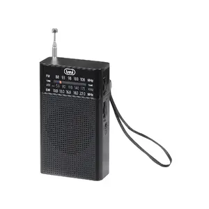 Portable radio Trevi RA 7F15 — analog tuner, AM/FM/SW, black, battery-powered (AA)