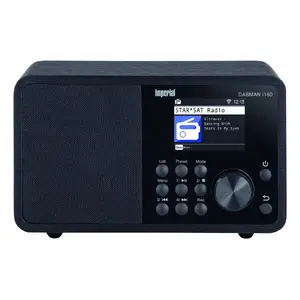 Portable radio Imperial DABMAN i160 DAB+ — Portable DAB+/FM radio, 10 W, 2.4" display, USB-A, black