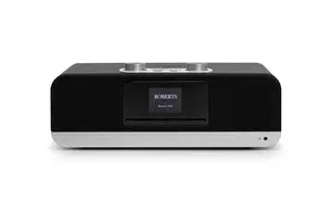 Radio Roberts Radio Blutune 300L — DAB+/DMB/FM, MP3/WMA, Black, AC-powered, external antenna
