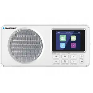 Portable digital radio No name DR 6WH — DAB+/FM with Bluetooth, rechargeable battery, clock and alarm