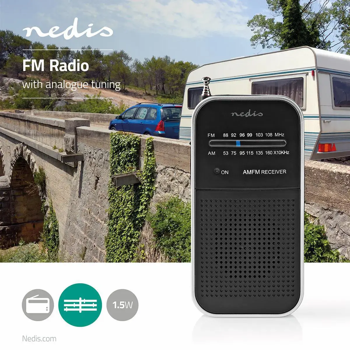 Portable radio Nedis RDFM1110SI Photo 13
