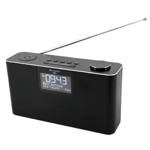 Personal radio Soundmaster DAB700SW — Analog & digital tuner, DAB+ / FM, 12 W, 2.9" LCD, MicroSD, Black