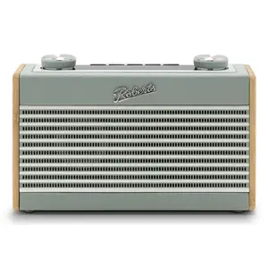 Portable Radio Roberts Rambler Uno — Analog & Digital tuner, FM/DAB/DAB+, 3.5 mm, AC/Battery, Blue/Green, 180×64×114 mm
