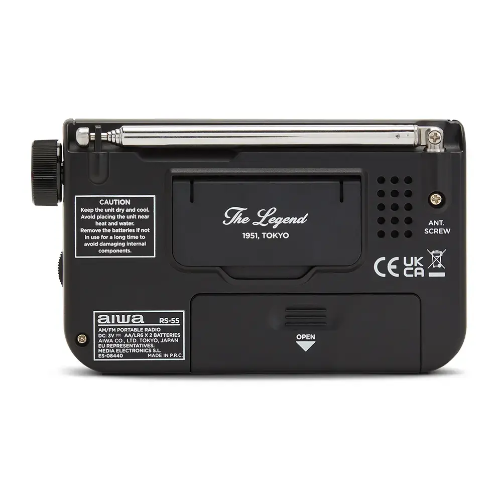 Aiwa RS-55BK personal analog radio Photo 9