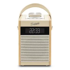 Portable radio Roberts Radio Rambler Midi — DAB/DAB+/FM, full-range speaker, 3.5 mm, battery-powered, cream