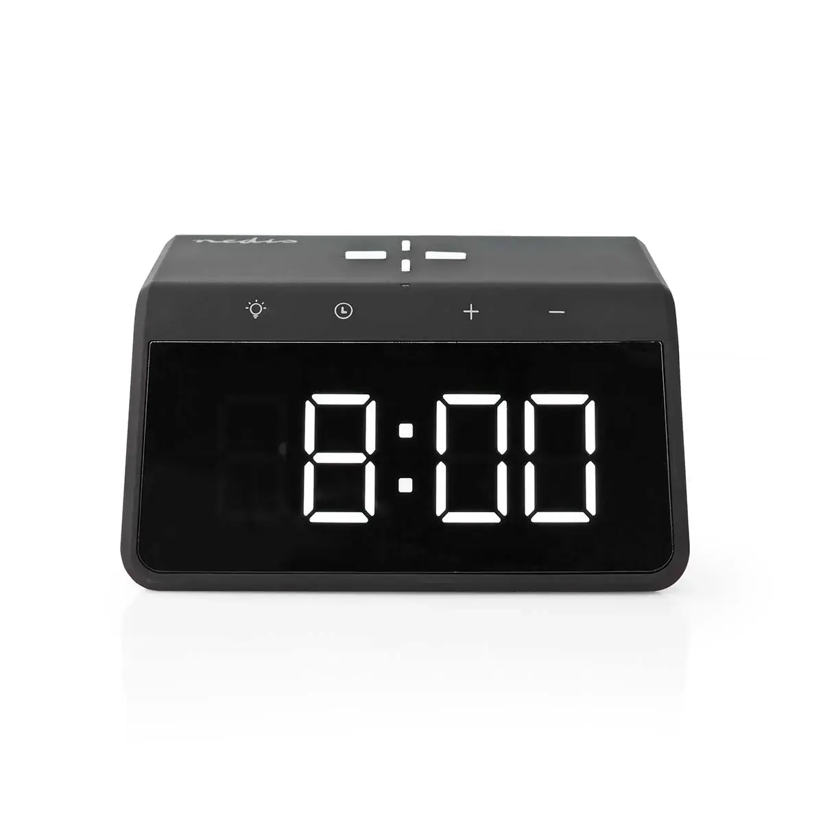 Nedis WCACQ30BK digital alarm clock Photo 2