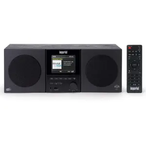 Tabletop radio Imperial DABMAN 220 DAB+/FM black — DAB+ and FM reception, portable design