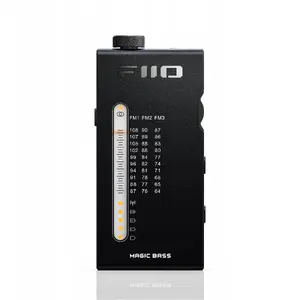Portable FM Radio FiiO RR11 — Black — Portable FM receiver with headphone output