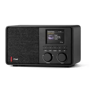 Персональное радио PINELL SUPERSOUND 201W — DAB/DAB+/FM, 3 Вт RMS, динамик 7,62 см, TFT 2,4", разъём для наушников, чёрное