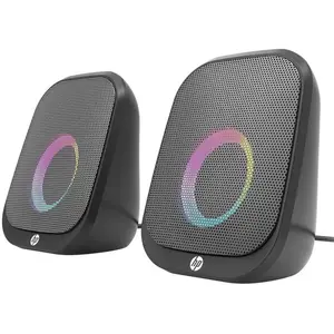Computer Speakers HP DHS-2113 2.0, 6W, Bluetooth, LED lighting, black