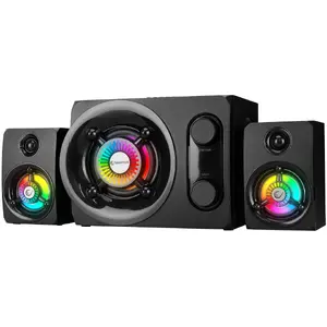 Игровые колонки RAMPAGE RMS-G8 — 25 Вт, Bluetooth, USB, SD, FM-радио