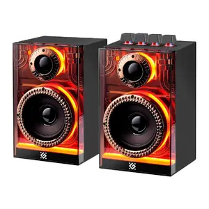 DEFENDER computer speakers FUTURO 2.0 20W Bluetooth USB RGB lighting MP3