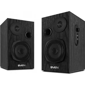 SVEN SPS-585 2.0 desktop speakers, 230V power, stereo wired speaker set