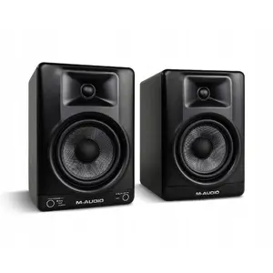 Studio Nearfield Bluetooth Monitor Pair M-Audio BX5 Pair BT - Active 5" Drivers, Bluetooth, RCA/TRS Inputs