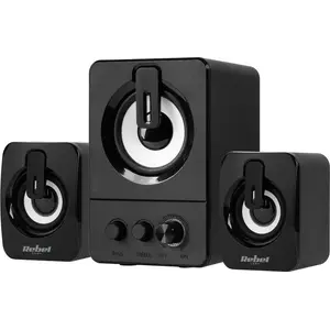 Desktop speakers Rebel Comp CS-50 — 2.0 stereo computer speaker set, compact design