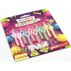 Birthday Candles Penword PT-10G – pack of decorative cake candles