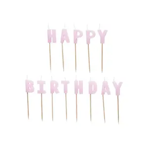 Candle/sparkler AMSCAN PartyDeco SCS-13-014 violet, 13 pcs, height 25 mm