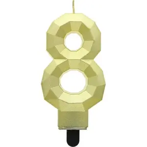 Svece-cipars 8 GoDan Diament 7,6 cm