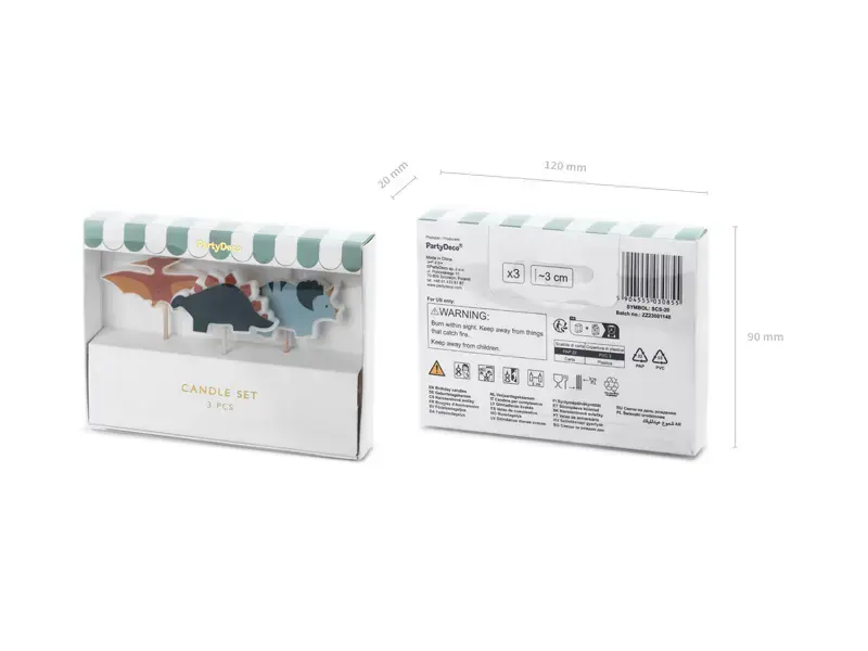 Тортовая свеча-фонтан plus plus SCS-20 Photo 3