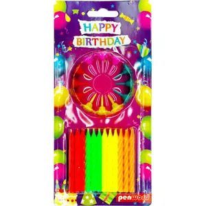 Birthday Candles MK TRADE PT-24N Penword — pack of decorative cake candles