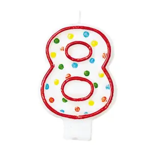 Party decoration AMSCAN INT176008 — multicolour birthday ornament, height 76 mm, 1 pc
