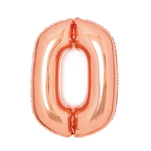 Toy balloon AMSCAN 9913215 foil gold pack of 5 — decorative party balloons